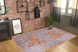 Conceptum Opus Chenille - Orange AL 320 Multicolor 150 x 230 cm